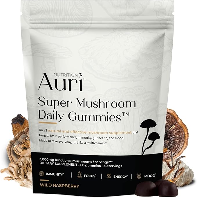 Auri Super Mushroom Daily Gummies