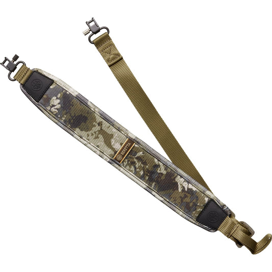 Beretta Hunting Non-Slip 4-Way Stretch Neoprene Length Adjustable Shoulder Xtreme Two-Point Gun Sling, Reaper Timber